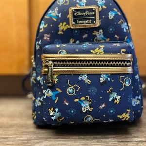 Disney World 50th Anniversary Loungefly Backpack